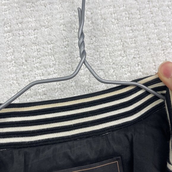 BCBG Maxazria Women Black / White Striped Blazer Jacket Size Small Preppy Glam - Picture 5 of 14